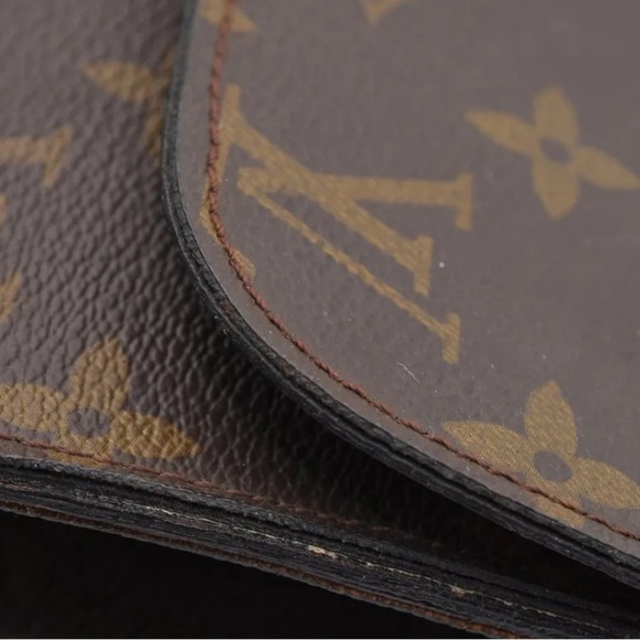 Louis Vuitton Monogram Poche Ministre Document Case Authentic Vintage 70s Model - Picture 8 of 16
